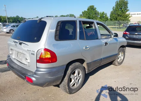 2004 Hyundai Santa Fe Gls/Lx из США, поврежденный, VIN KM8SC13E84U746977